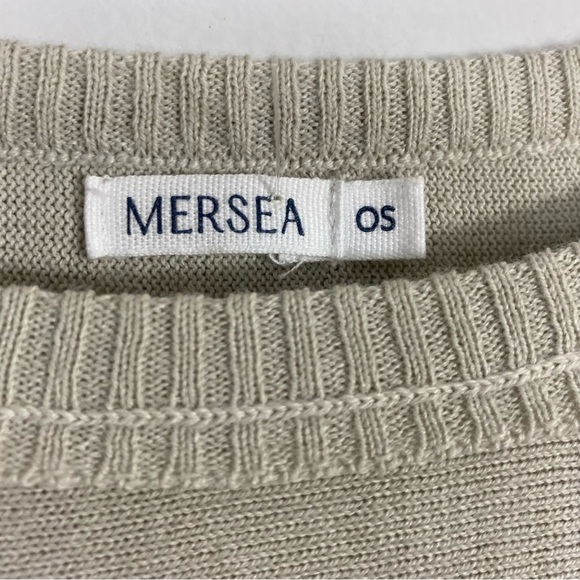 Mersea Catalina sweater in sand One Size - Picture 11 of 12